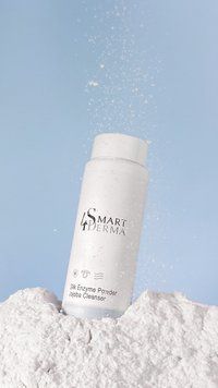 Smart4Derma Aquagen Шовкова ензимна пудра з гранулами жожоба, 120 г 521 фото