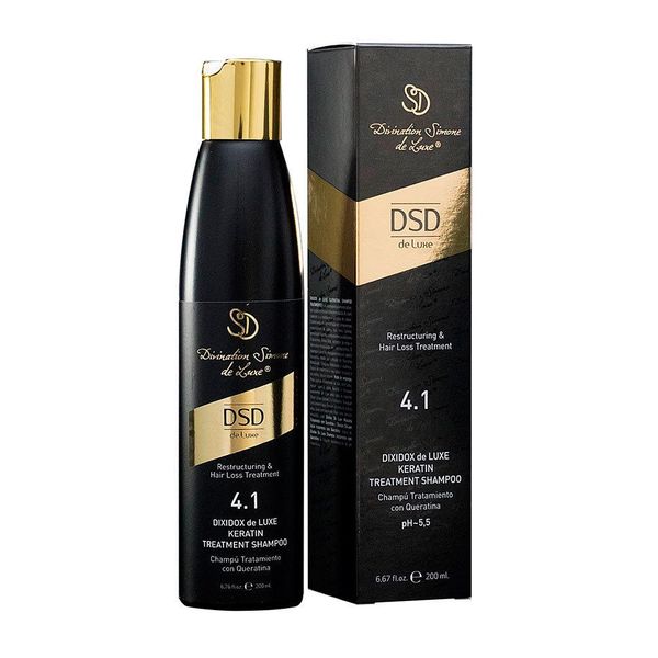 Восстанавливающий шампунь с кератином DSD de Luxe 4.1 Dixidox Keratin Treatment Shampoo (200мл) 4.1 фото