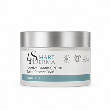 Smart4derma Зволожувальний крем із церамідами SPF30 для сухої та нормальної шкіри, 50 мл 506 фото