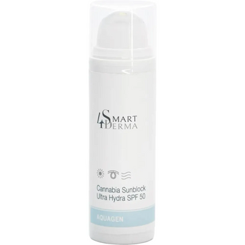 Smart4derma Ультразволожувальний захисний крем SPF50 з маслом канабісу, 50 мл 517 фото