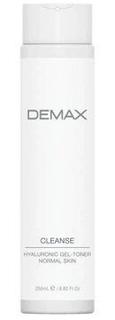 Demax Гель-тонік для всіх типів шкіри з гіалуроновою кислотою, 250 мл 216-1 фото