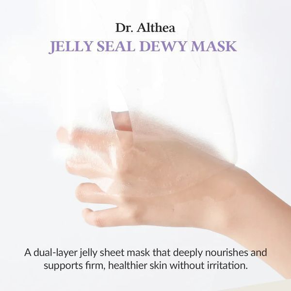 Dr.Althe Jelly Seal Dewy Mask - Живильна тканинна маска,1 шт х 35 гр 255736 фото