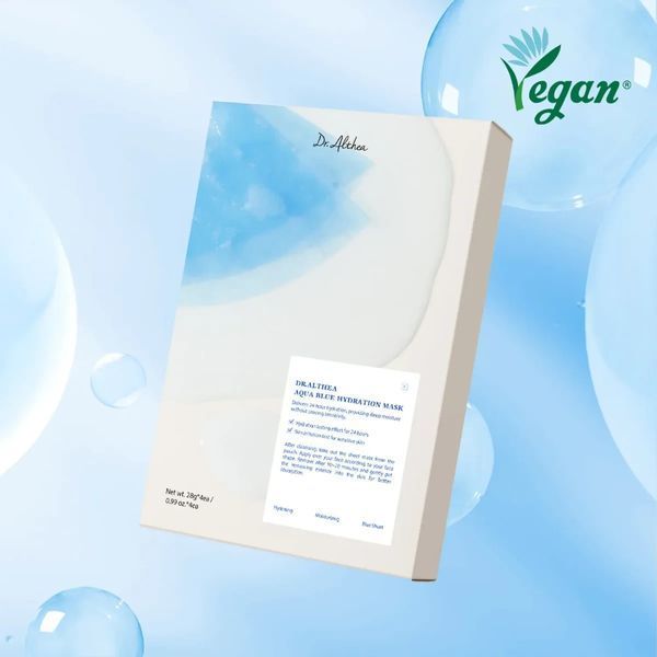Dr.Althe Aqua Blue Hydration Mask - Зволожуюча тканинна маска,1 шт х 35 гр 255750 фото