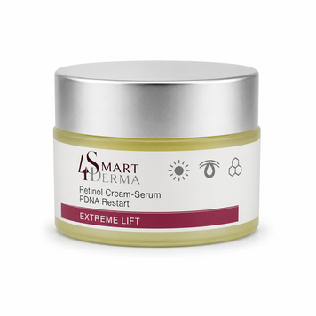 Smart4derma Рестарт-сироватка з ретинолом і PDNA, 30 мл 732 фото