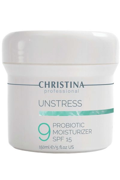 Christina Unstress Увлажняющий крем с пробиотическим действием с SPF15 Шаг 9 641 фото