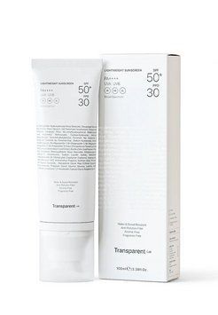 Transparent Легкий сонцезахисний крем SPF50+, 100 мл 43609 фото